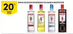 Continente Numa seleção de bebidas da marca beefeater promoção