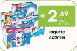 Roque Supermercados logurte Actimel promoção