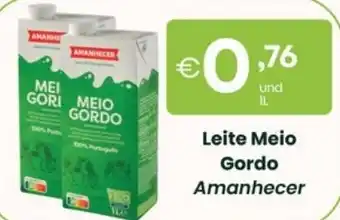 Roque Supermercados Leite Meio Gordo Amanhecer promoção