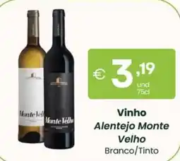 Roque Supermercados Vinho Alentejo Monte Velho promoção