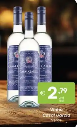 Roque Supermercados Vinho Casal Garcia promoção