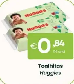 Roque Supermercados Toalhitas Huggies promoção