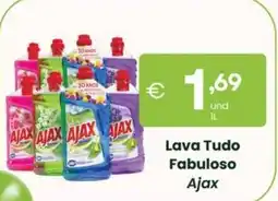 Roque Supermercados Lava Tudo Fabuloso Ajax promoção