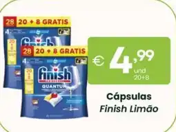 Roque Supermercados Cápsulas Finish Limão promoção
