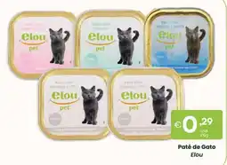 Roque Supermercados Paté de Gato Elou promoção