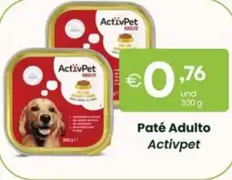 Roque Supermercados Paté Adulto Activpet promoção