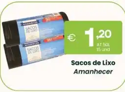 Roque Supermercados Sacos de Lixo Amanhecer promoção