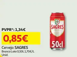 Minipreço Cerveja SAGRES promoção