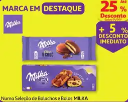 Minipreço Numa Seleção de Bolachas e Bolos MILKA promoção