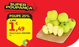 Minipreço Maçã Golden AUCHAN promoção