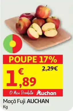Minipreço Maçã Fuji AUCHAN promoção