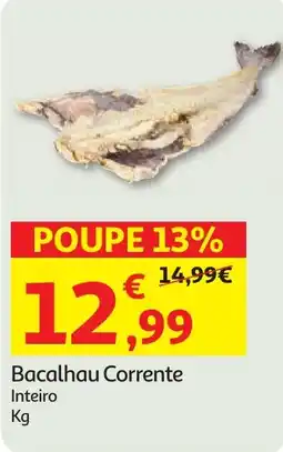 Minipreço Bacalhau Corrente Inteiro promoção
