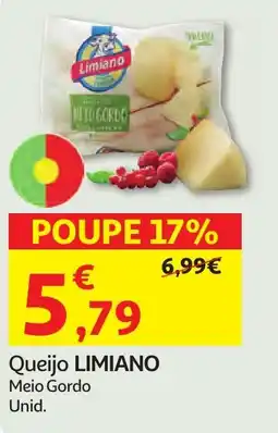 Minipreço Queijo LIMIANO promoção