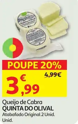 Minipreço Queijo de Cabra QUINTA DO OLIVAL promoção