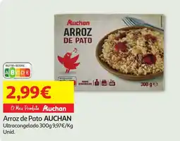Minipreço Arroz de Pato AUCHAN Ultracongelado promoção