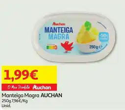 Minipreço Manteiga Magra AUCHAN promoção