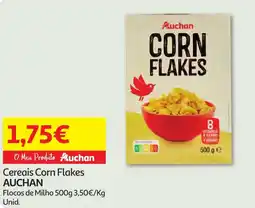 Minipreço Cereais Corn Flakes AUCHAN promoção