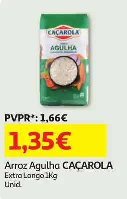 Minipreço Arroz Agulha CAÇAROLA Extra Longo promoção