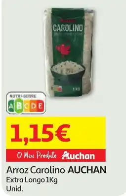 Minipreço Arroz Carolino AUCHAN Extra Longo promoção