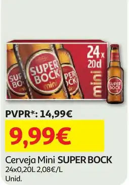 Minipreço Cerveja Mini SUPER BOCK promoção
