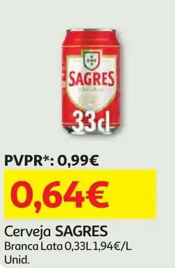 Minipreço Cerveja SAGRES promoção