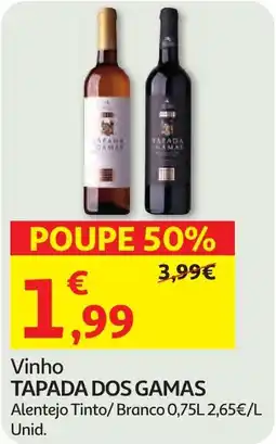 Minipreço Vinho TAPADA DOS GAMAS promoção