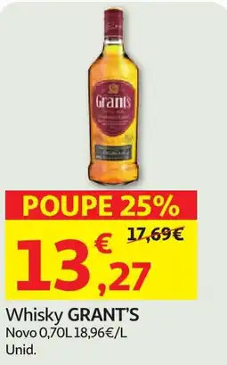 Minipreço Whisky GRANT'S promoção