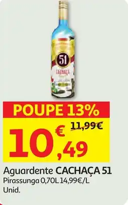Minipreço Aguardente CACHAÇA 51 Pirassunga promoção