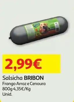Minipreço Salsicha BRIBON Frango Arroz e Cenoura promoção
