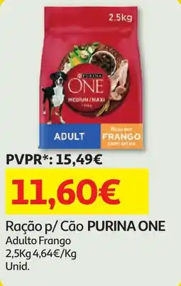 Minipreço Ração p/ Cão PURINA ONE Adulto Frango promoção