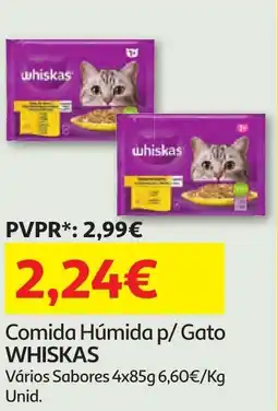 Minipreço Comida Húmida p/ Gato WHISKAS promoção