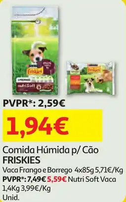 Minipreço Comida Húmida p/ Cão FRISKIES promoção