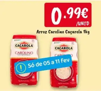 Arroz Carolino Caçarola