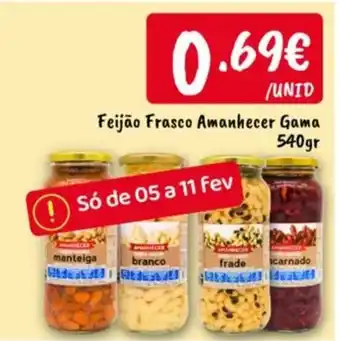 Feijão Frasco Amanhecer Gama