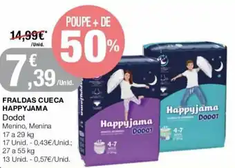 Fraldas Cueca Happyjama Dodot