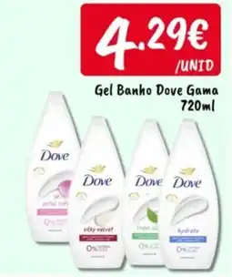Ponto Fresco Gel Banho Dove Gama promoção