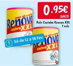 Ponto Fresco Rolo Cozinha Renova XXL 1 rolo promoção