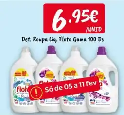 Ponto Fresco Det. Roupa Liq. Flota Gama 100 Ds promoção