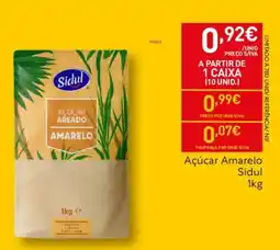 Recheio Açúcar Amarelo Sidul promoção