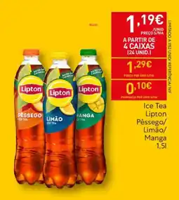 Recheio Ice Tea Lipton Pêssego/ Limão/ Manga promoção