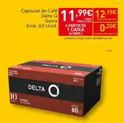 Recheio Cápsulas de Café Delta Q promoção