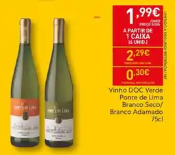 Recheio Vinho DOC Verde Ponte de Lima Branco Seco/ Branco Adamado promoção