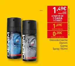 Recheio Desodorizante Denim Gama Spray promoção