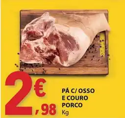 E.Leclerc Pá c/osso e couro porco promoção