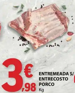E.Leclerc Entremeada s/ entrecosto porco promoção