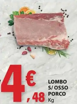 E.Leclerc Lombo s/osso porco promoção
