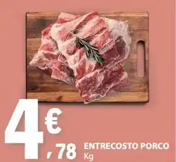 E.Leclerc Entrecosto porco promoção