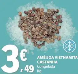 E.Leclerc Ameijoa vietnamita castanha promoção