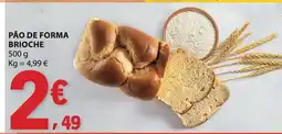 E.Leclerc Pão de forma brioche promoção