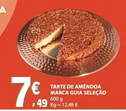 E.Leclerc Tarte de amendoa marca guia seleção promoção